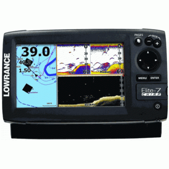 LOWRANCE 000-11658-001 ELITE-7 CHIRP FISHFINDER/CHARTPLOTTER GOLD COMBO - NO TRANSDUCER