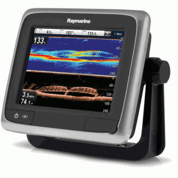 RAYMARINE A68 5.7 TCH MFD CHIRP DOWNVISION, CPT-100 N. AMER GLD BNDL