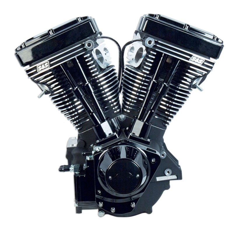 S&S Cycle V111 V Series Black Edition Engine with 585 Camshaft