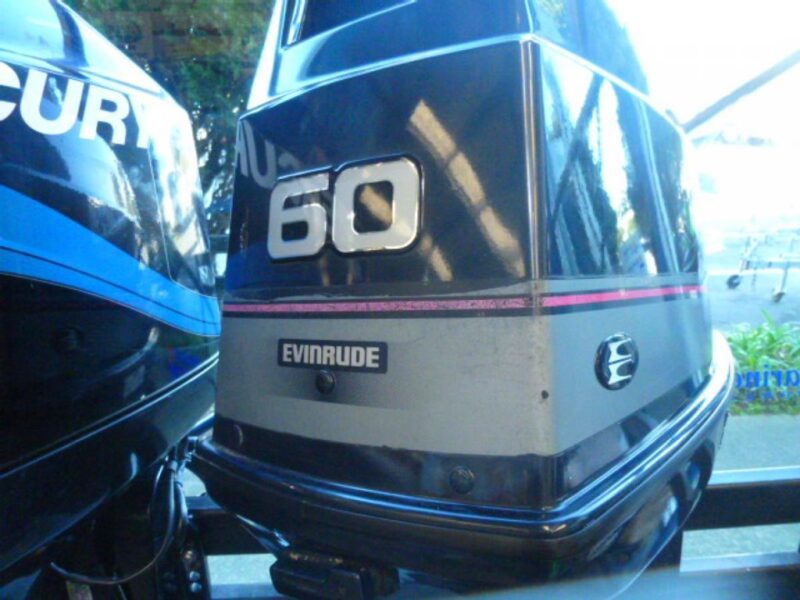 EVINRUDE 60HP TLE OUTBOARD MOTOR